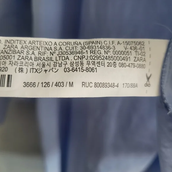 NWT ZARA Openwork Embroidered Eyelet Tiered Blouse/Tunic Size M - Picture 9 of 11